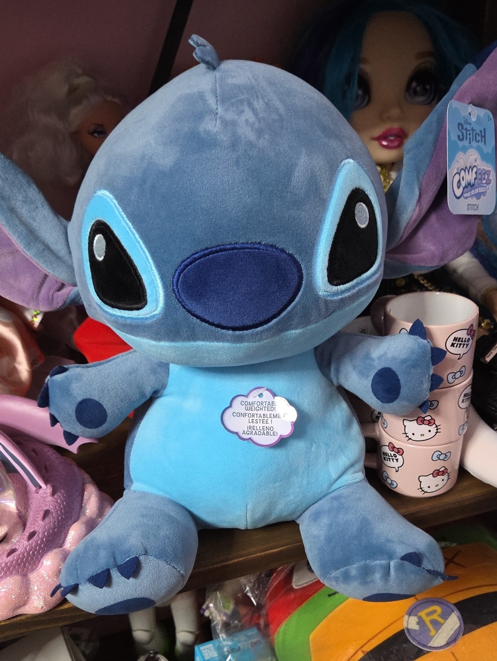 Disney Blue Stitch Plush Stuffed Animal